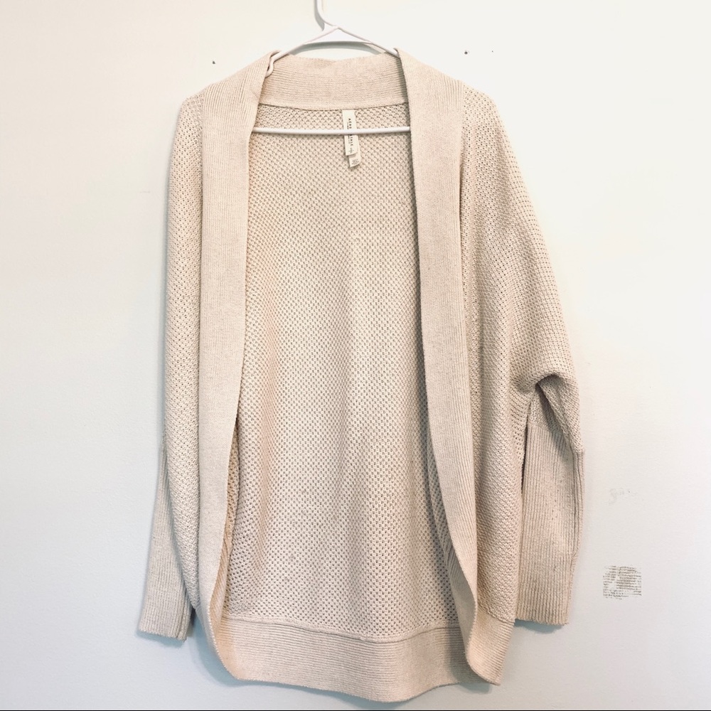 Cream cardigan